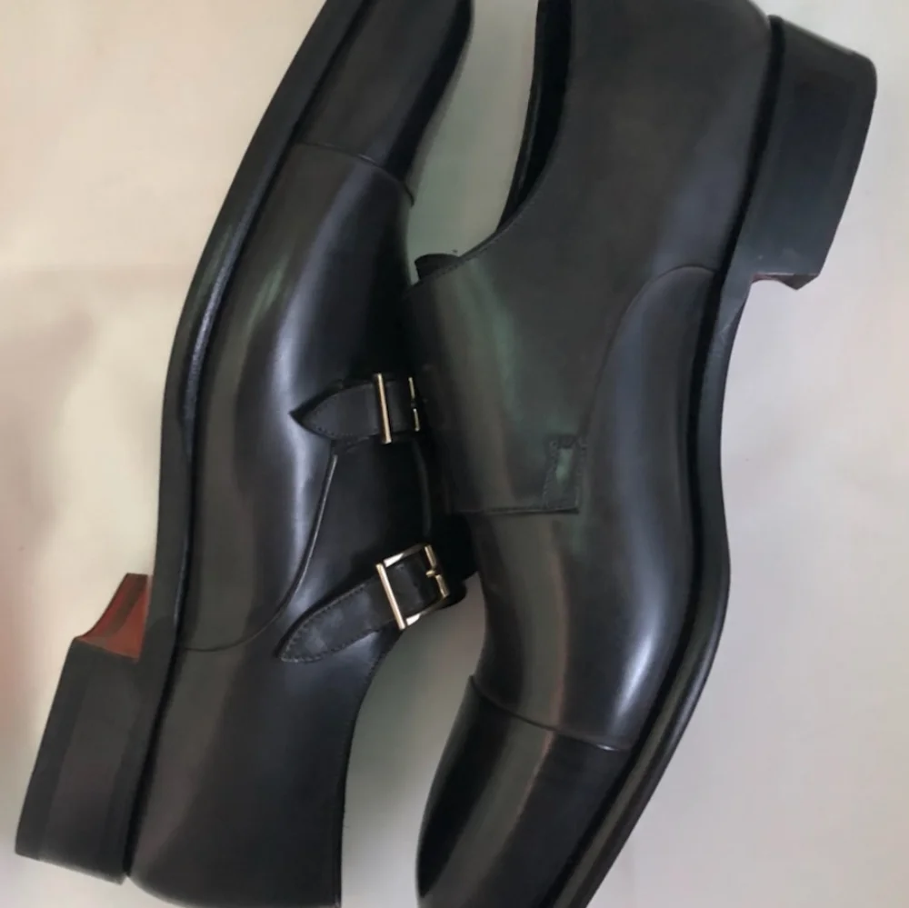 Like New Santoni Charcoal Shoe size 11